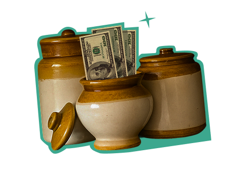 Barrels of cash symbolising mutual fund returns